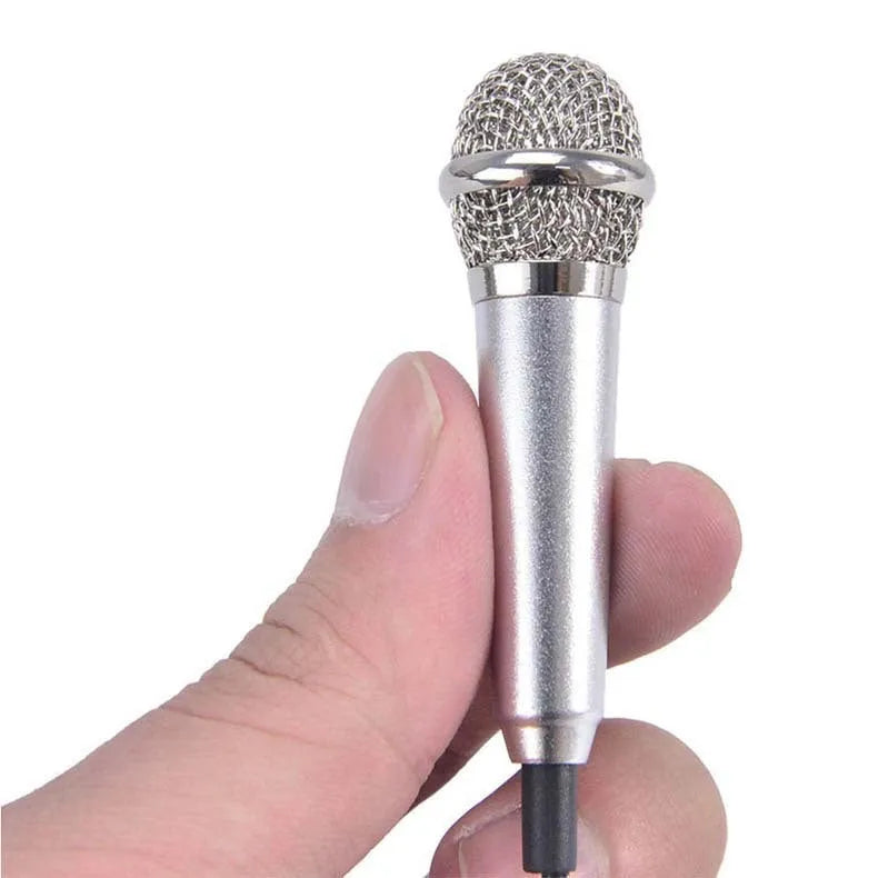 T3 model wired condenser microphone in blue, gold, red or silver with 3.5mm jack for Android phones