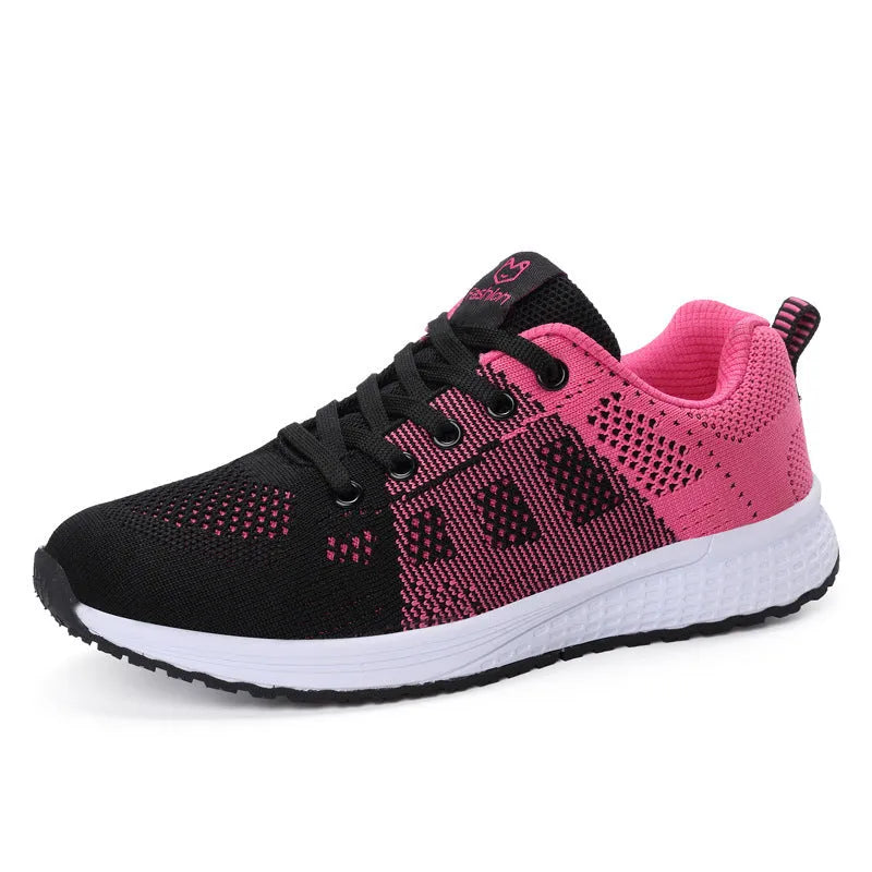 Women's white high-top casual shoes with back lacing and a PU upper.