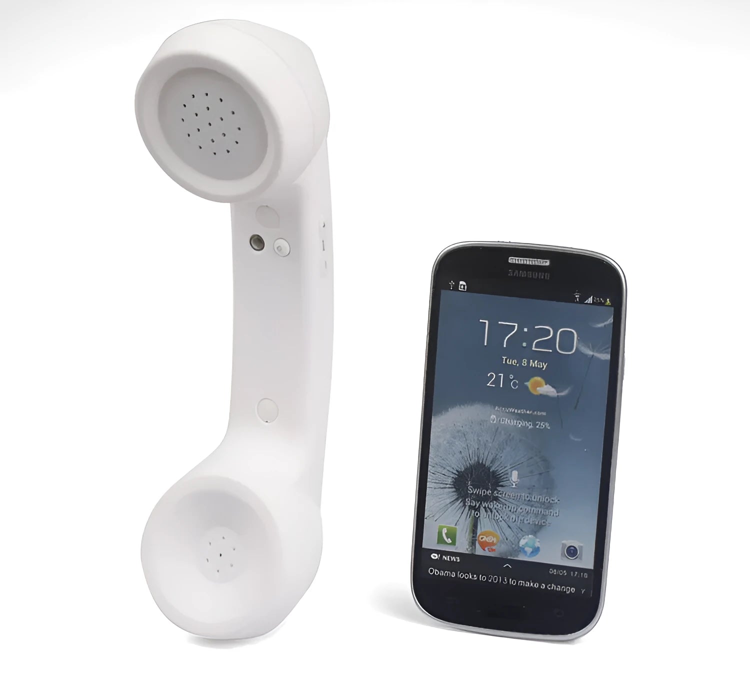 Bluetooth wireless stereo headset in multiple colours with hanging ear design for phone calls