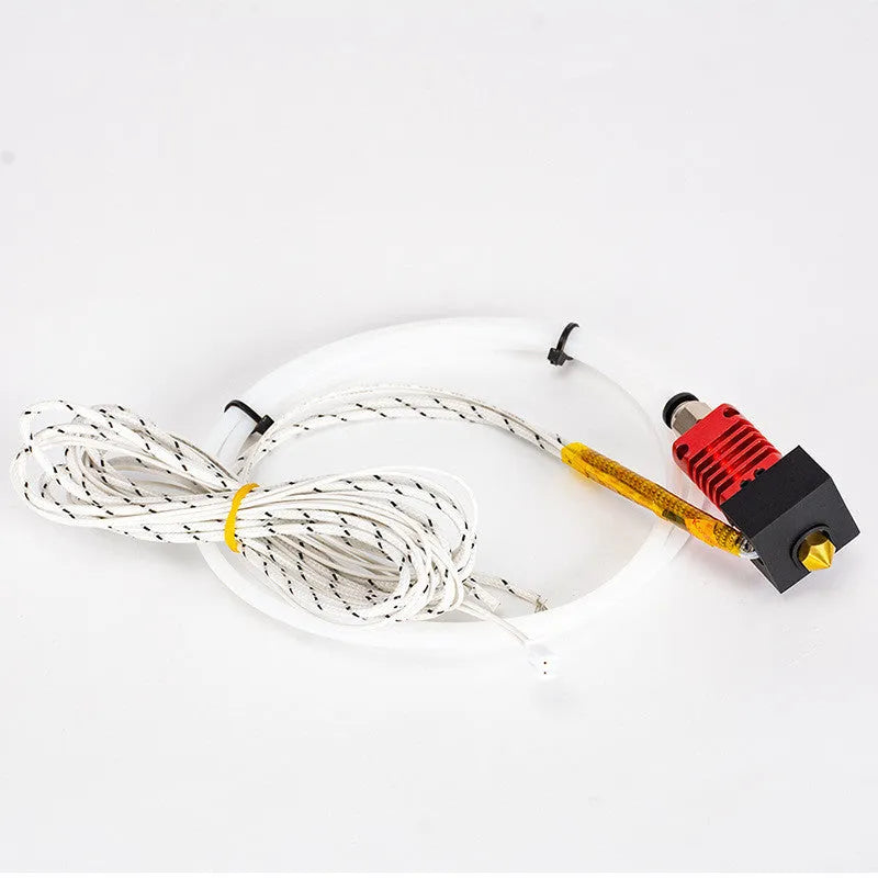 MK10 upgrade extruder kit with 0.4mm nozzle, silicone material, red colour, 24V for 3D printer