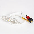 MK10 upgrade extruder kit with 0.4mm nozzle, silicone material, red colour, 24V for 3D printer