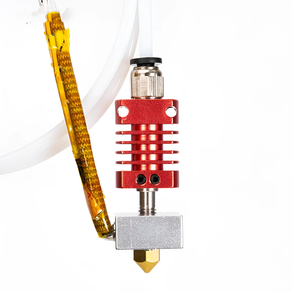 MK10 upgrade extruder kit with 0.4mm nozzle, silicone material, red colour, 24V for 3D printer