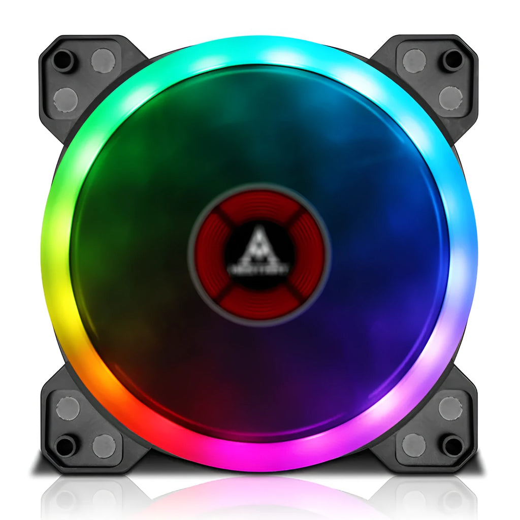 12cm camouflage pattern computer chassis fan with RGB lighting and hydraulic bearing