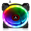 12cm camouflage pattern computer chassis fan with RGB lighting and hydraulic bearing
