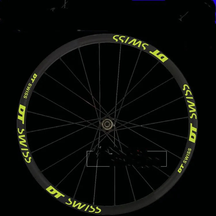Mountain bike reflective sticker in square shape with PVC and reflective film, available in multiple sizes and colours