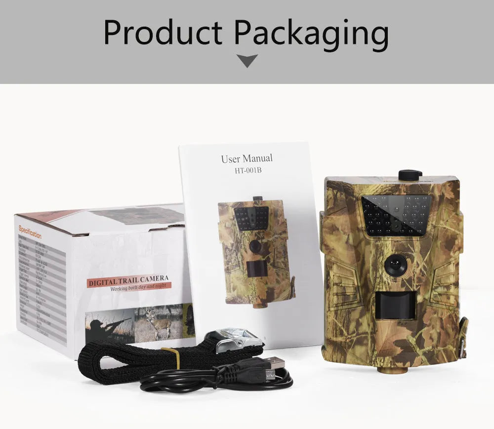 Orchard Surveillance Anti-Theft Camera with 12MP resolution and 20m night vision in outdoor setting