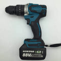 21V cordless multifunctional impact drill with 13mm chuck and rechargeable lithium battery