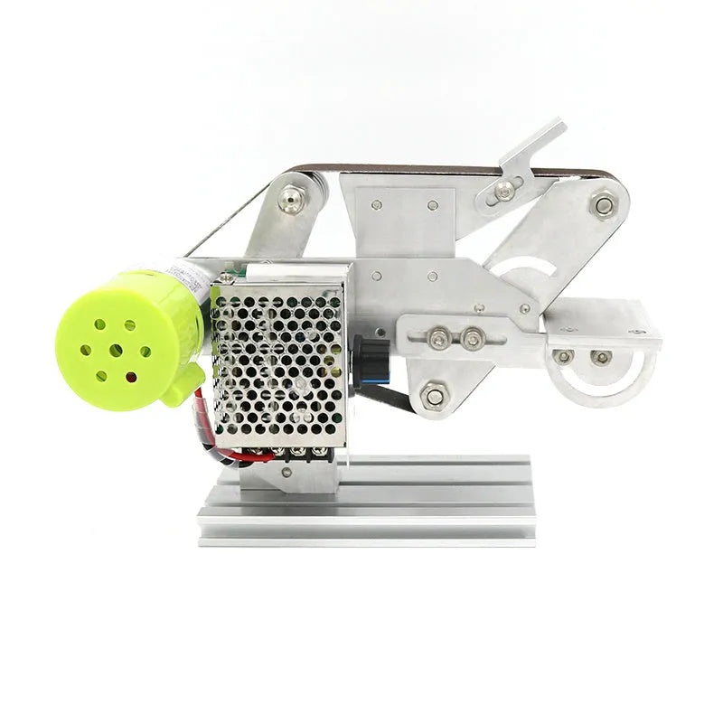 895 model desktop belt sharpening machine with fixed-angle grinding head and speed control