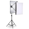 LIBEN 50x70cm soft light cloth on a 2 metre tripod stand for photography
