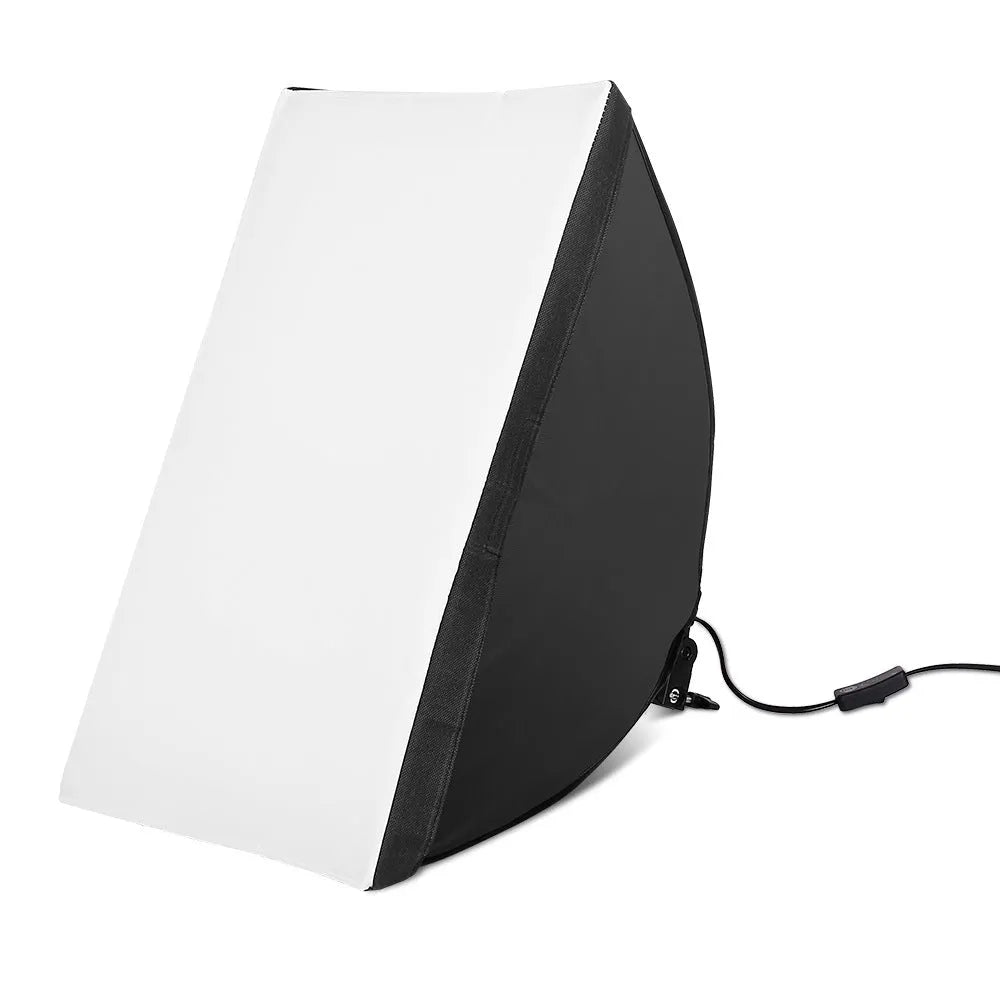 LIBEN 50x70cm soft light cloth on a 2 metre tripod stand for photography