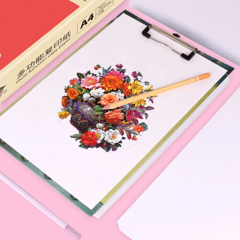 A4 70gsm copy paper 500 sheets in bagged pack for office printing