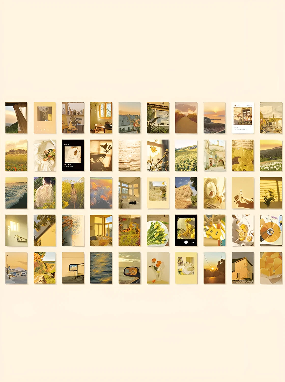 Ye Mipu Japanese paper stickers 4x6cm 50 patterns hand account collage small fresh decoration