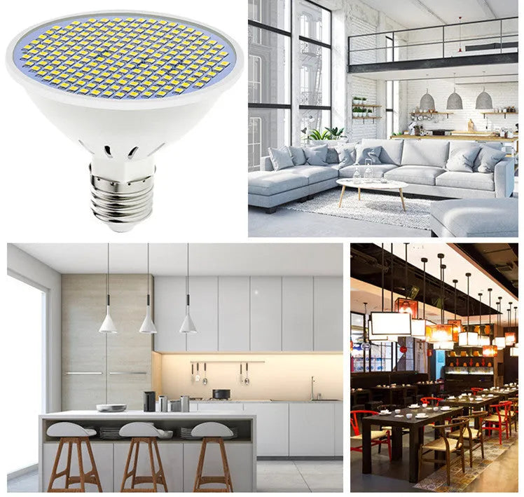 E27 LED lamp cup bulb with 300 SMD beads for household energy-saving lighting