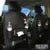 PU leather car seat back storage bag with multiple pockets and trash can function in choice of six colours