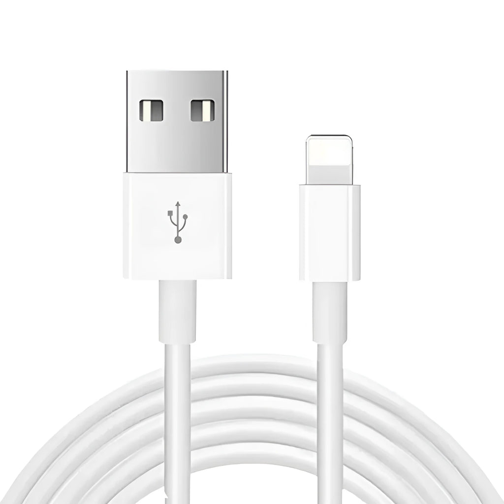 White 20W USB-C PD fast charger with 1m cable for iPhone and iPad