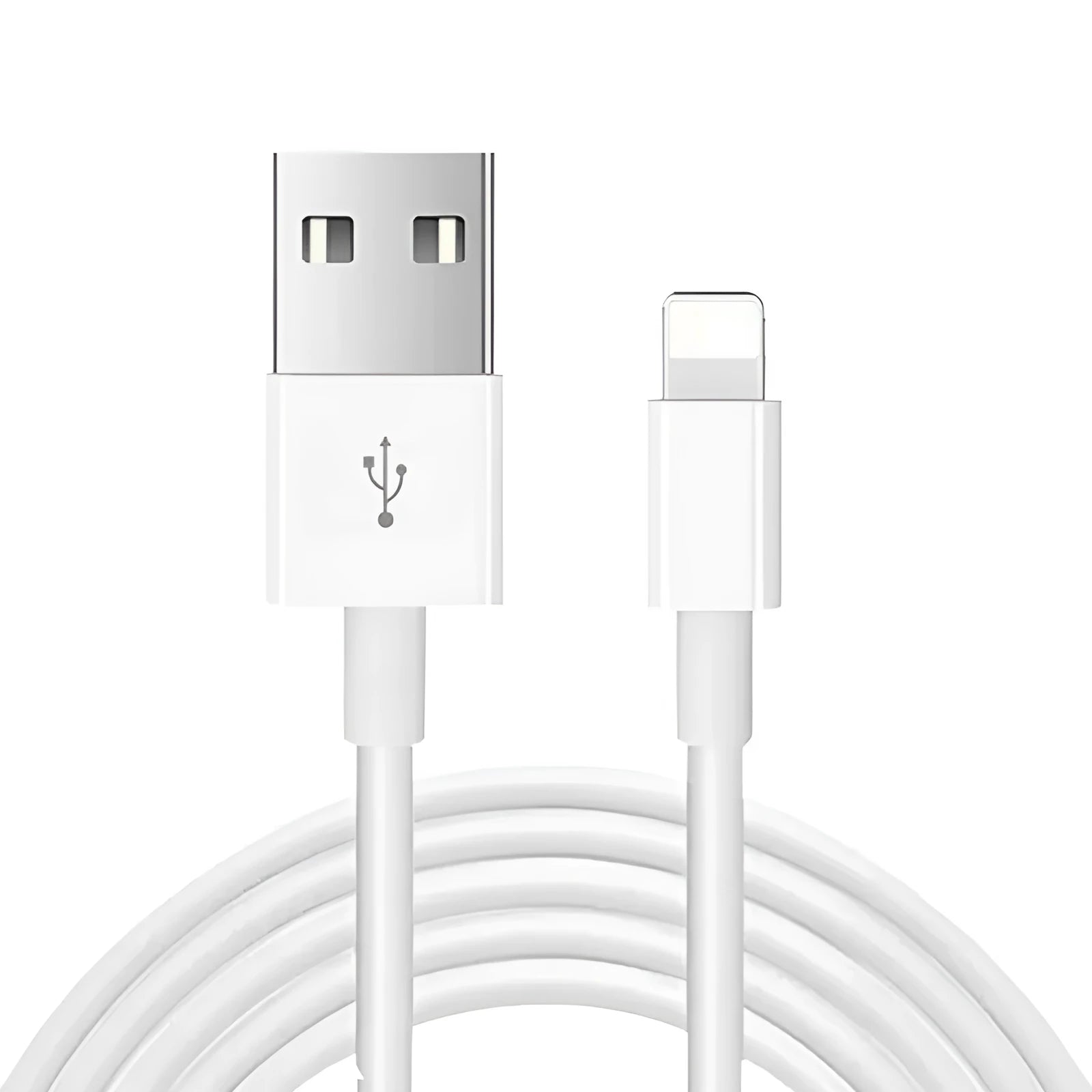 White 20W USB-C PD fast charger with 1m cable for iPhone and iPad
