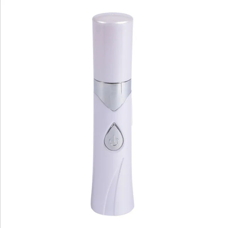 YHK-814 rechargeable blue light acne removal beauty apparatus in blue, 140mm x 30mm x 30mm, with 415nm LED