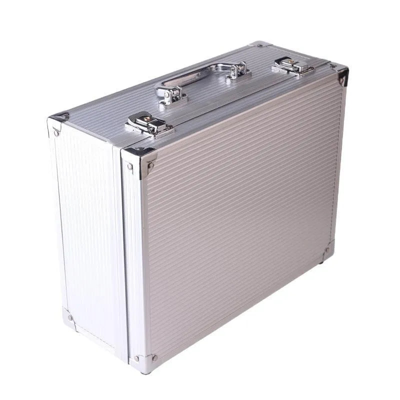 Aluminium alloy tattoo equipment storage box in black or silver colour options