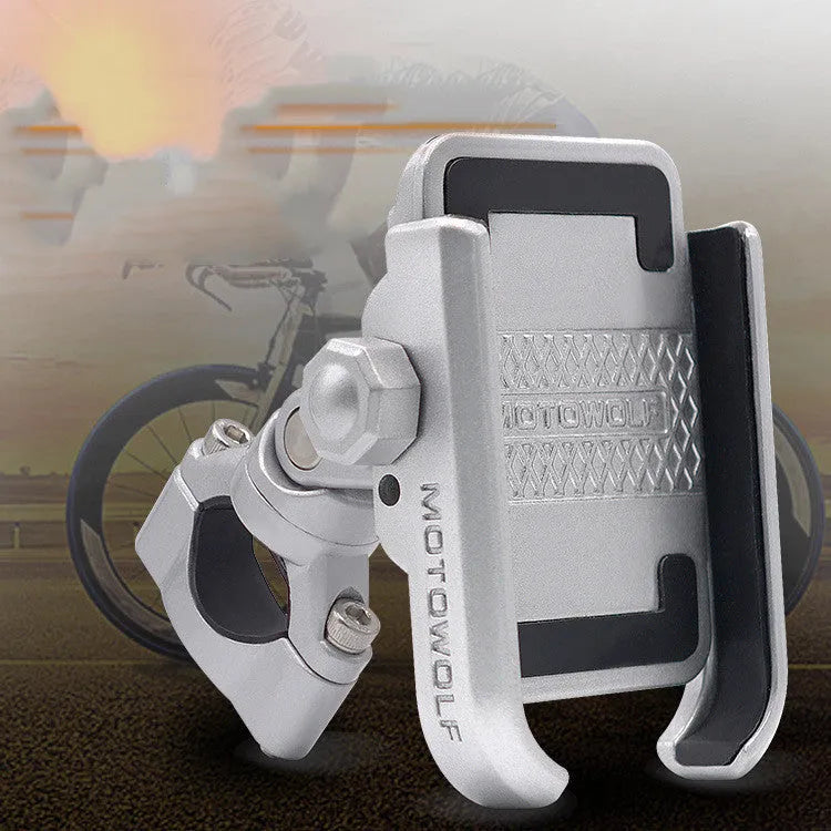 CS-622 mobile phone holder for bicycle, motorcycle and electric vehicle in black colour