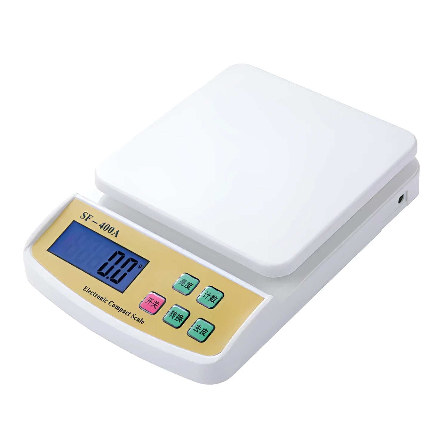 SF-400A digital electronic kitchen scale with 10kg capacity display
