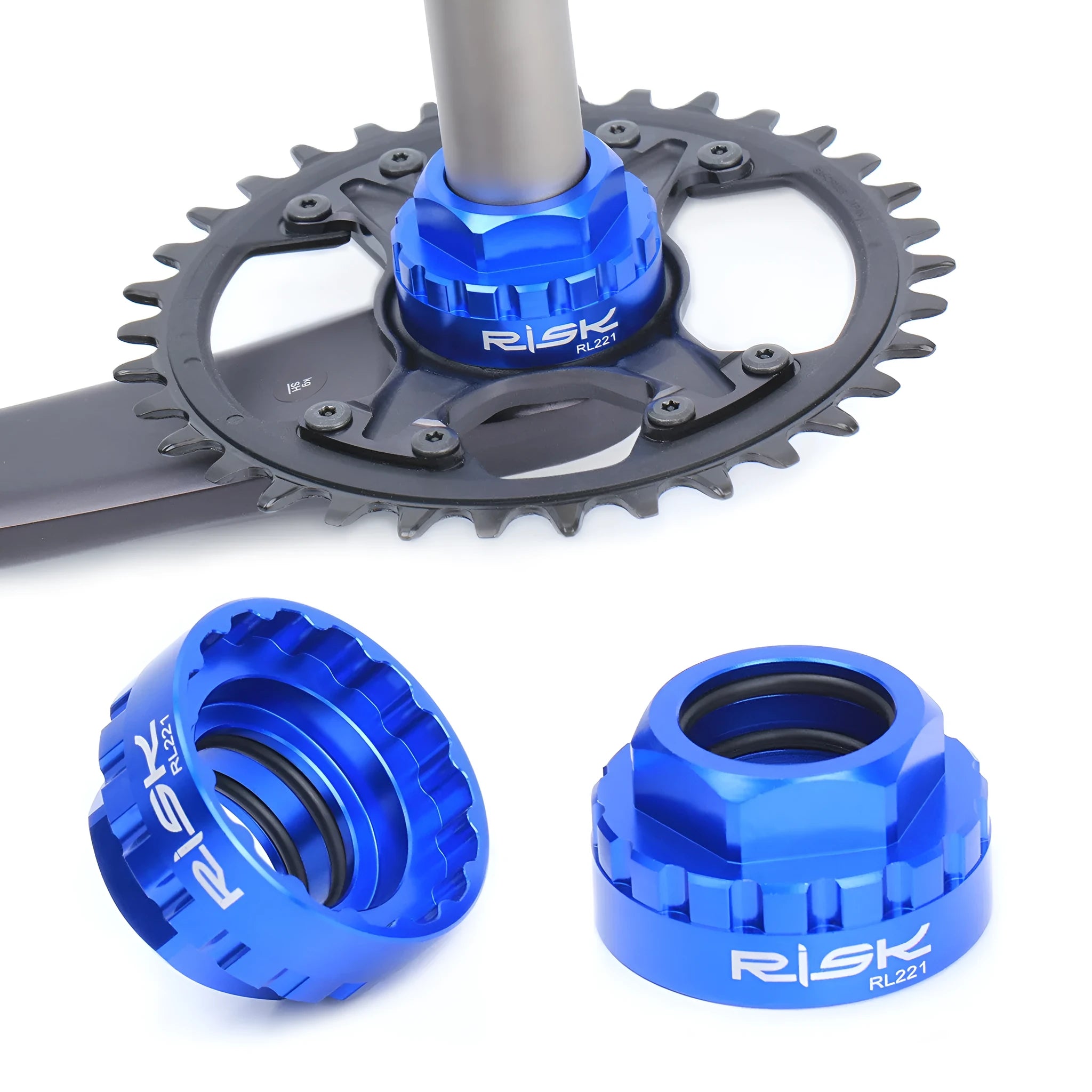 Blue aluminium alloy Park Tool 12-speed direct mount disc brake removal wrench