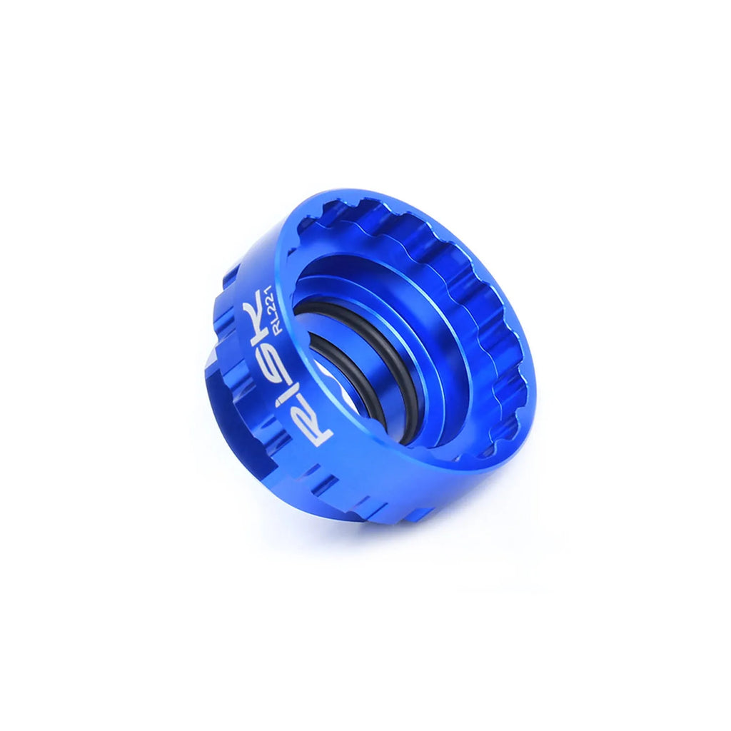 Blue aluminium alloy Park Tool 12-speed direct mount disc brake removal wrench