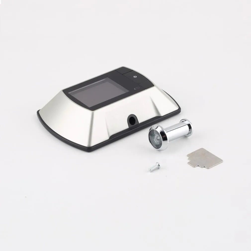 LCD visual monitor door peephole system with wireless camera for home security