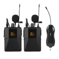 Little Bee X3 black wireless lavalier lapel microphone for smartphones
