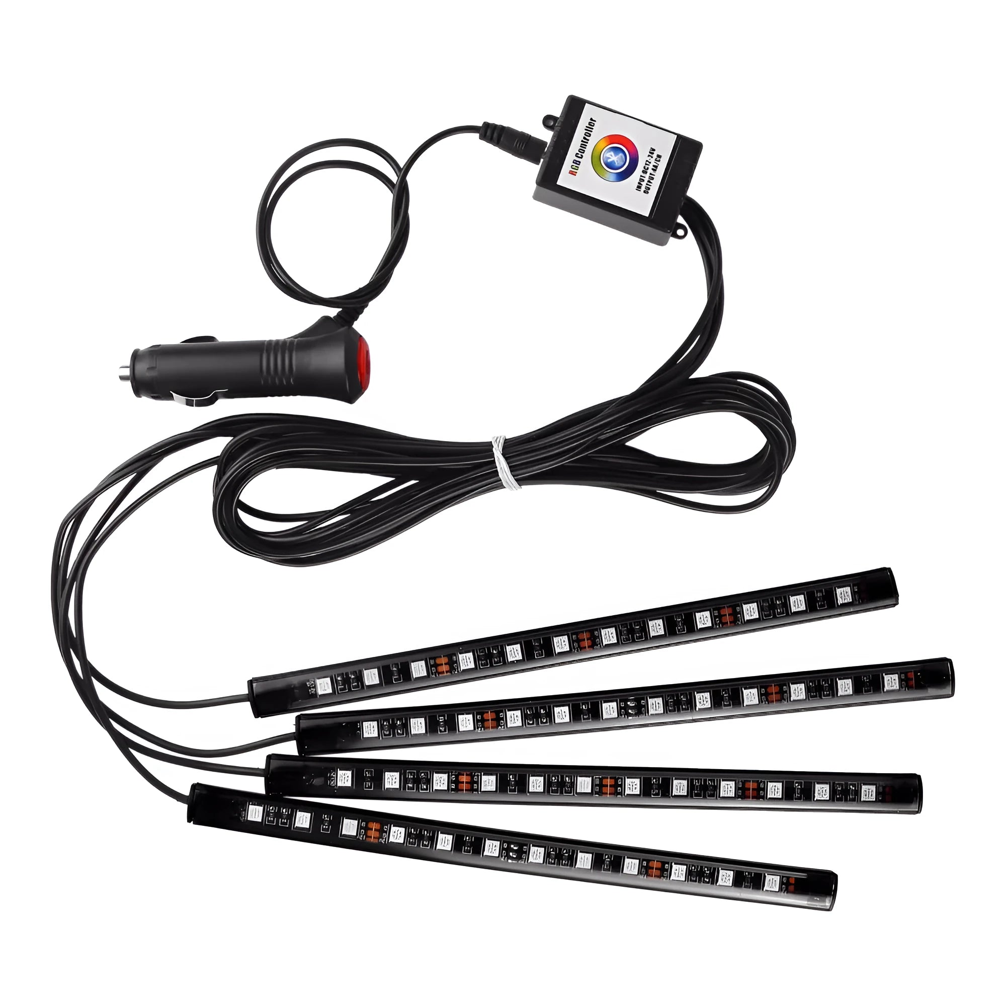 LED colourful car atmosphere light with app and voice control for GM models, 12V 3W
