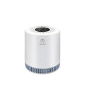 White indoor household air purifier unit for rooms up to 20 square metres.