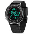 Shifenmei digital sports watch with 10m waterproof rating on wrist