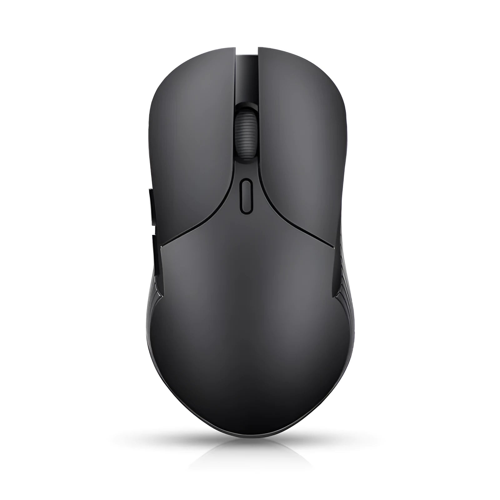 Blue smart voice wireless mouse with translation functionality, 2.4G connectivity, and voice control buttons
