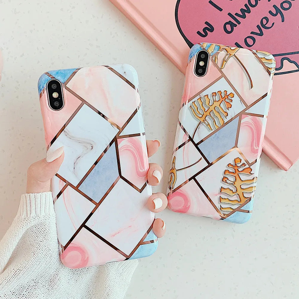 Silica gel mobile phone case Style C for Apple iPhone, showing back cover with camera cut-out