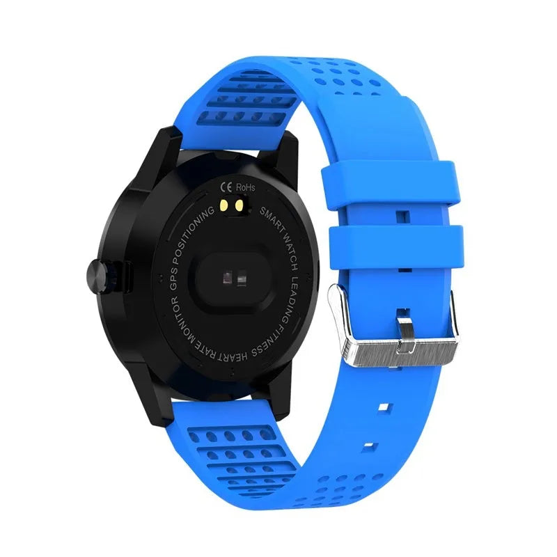 T2 colour screen heart rate smart bracelet in Black showing 1.3-inch display on a wrist
