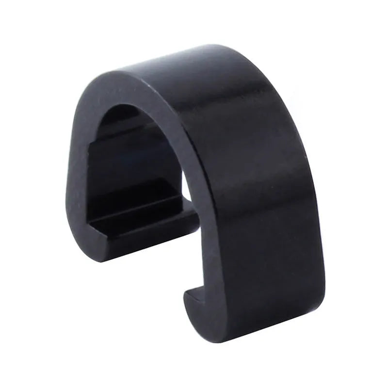 Aluminium alloy C buckle hardware fasteners in multiple colours 10.2x13x5mm