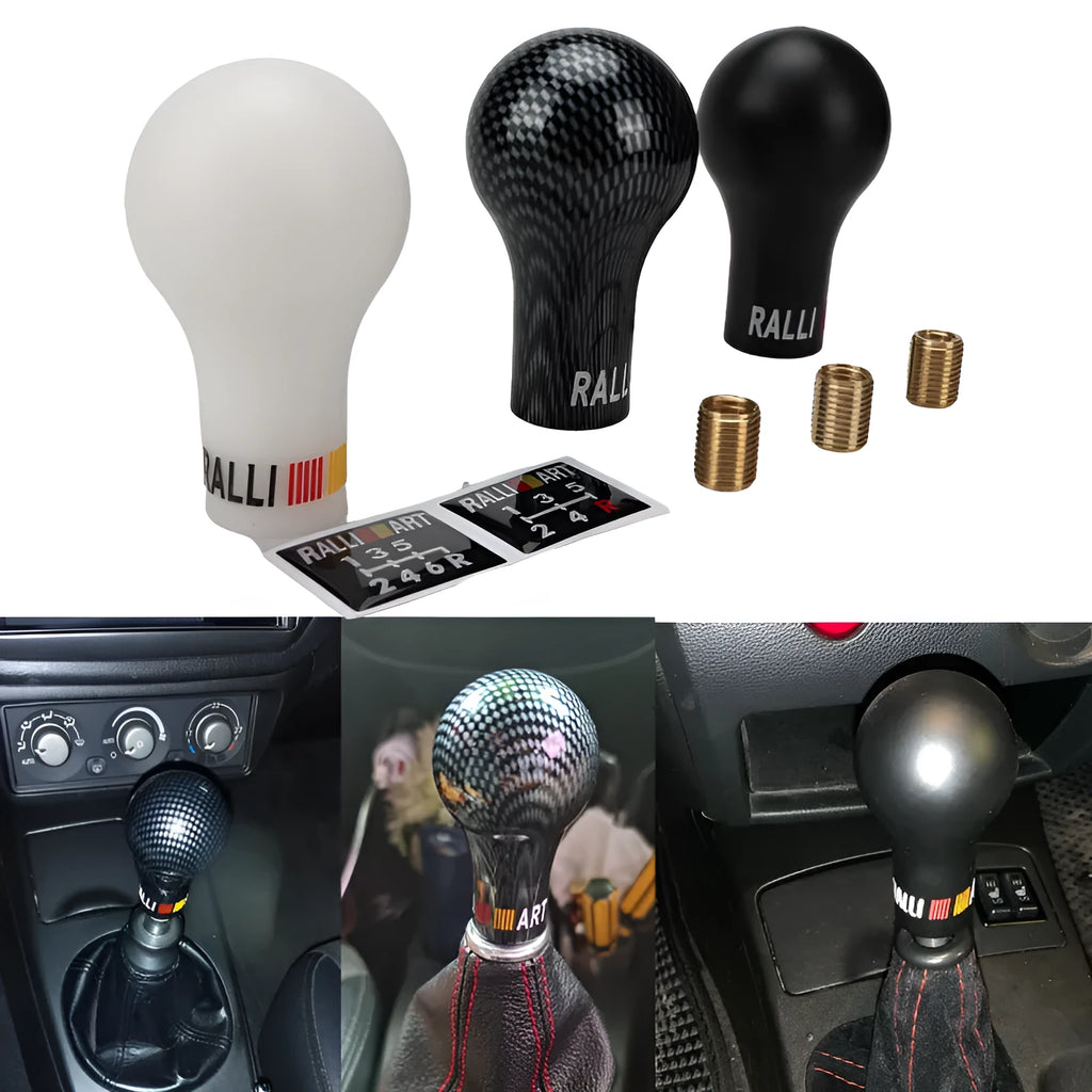 Mitsubishi car gear shift knob replacement in multiple colours with 7.6cm height