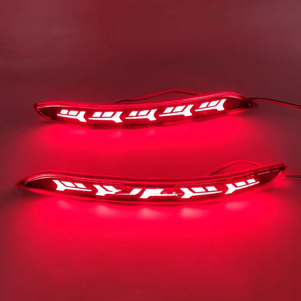 Volkswagen Sagitar rear LED bumper light with water flow streamer effect