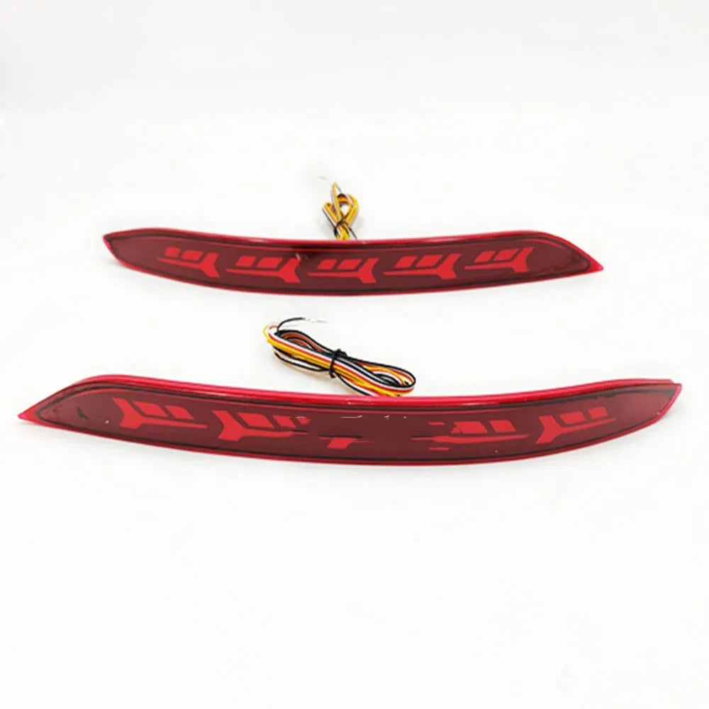 Volkswagen Sagitar rear LED bumper light with water flow streamer effect