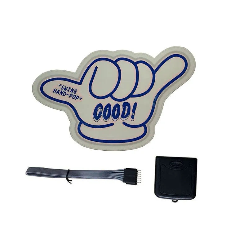 Self-adhesive luminous wall stickers with driver and connecting line for interior decoration