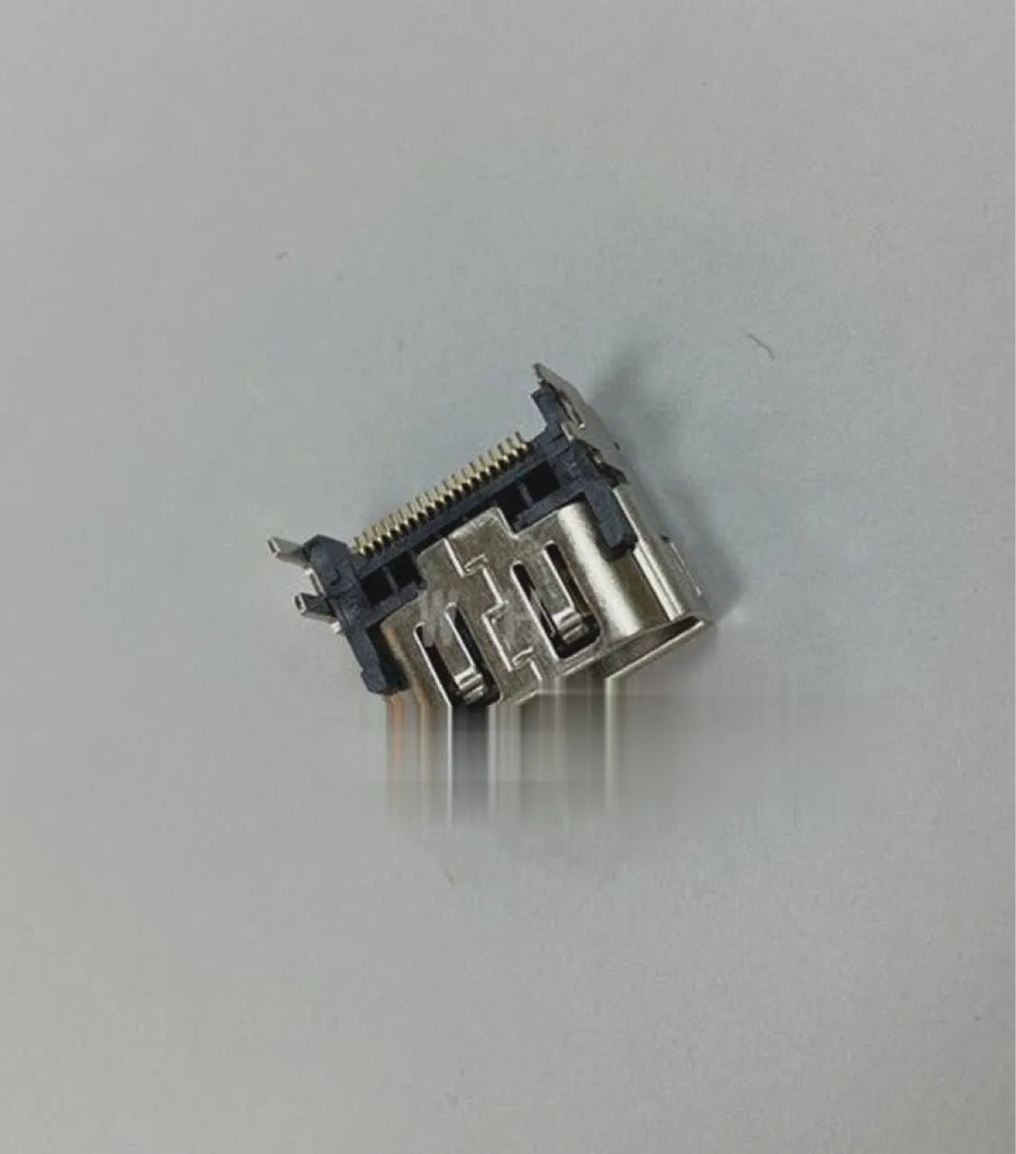 Silver HDMI host socket connector for game console accessory replacement