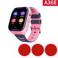 Blue children's smartwatch with GPS and video calling on wrist