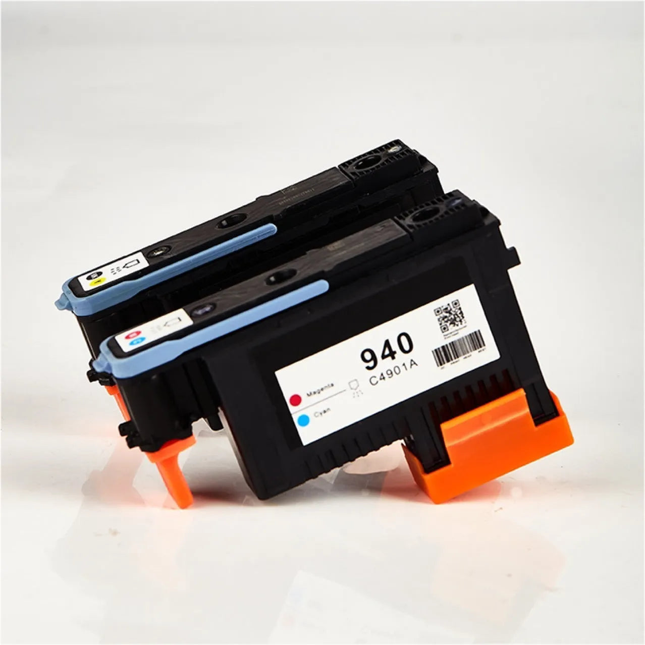 HP940 compatible printing nozzle for C4900A C4901A models in black and yellow.