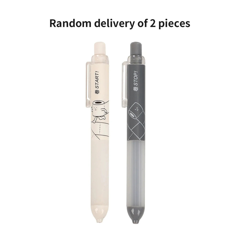 0.5mm automatic pencil with cloud grip in black or white colour with minimalist design