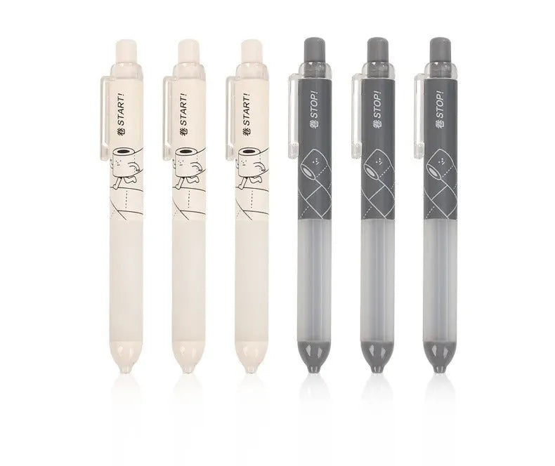 0.5mm automatic pencil with cloud grip in black or white colour with minimalist design
