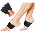 Elastic flat foot support bandage showing heart style design and flexible PU construction