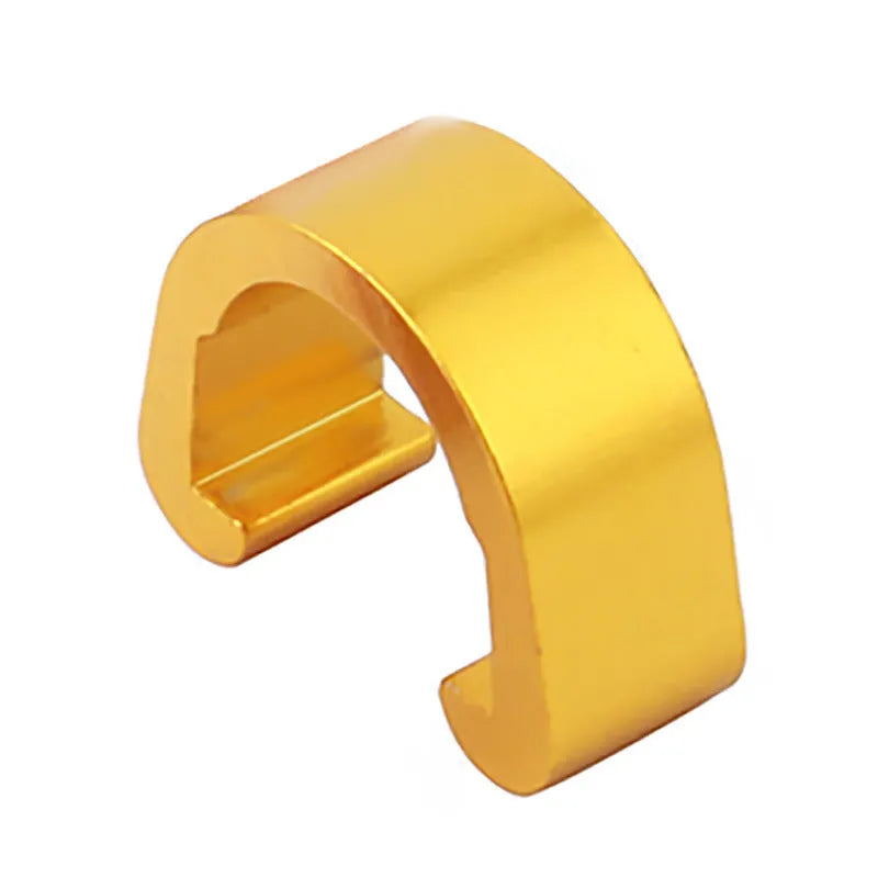 Aluminium alloy C buckle hardware fasteners in multiple colours 10.2x13x5mm