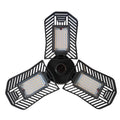 Waterproof industrial foldable garage LED lamp with aluminium housing and wide-beam illumination