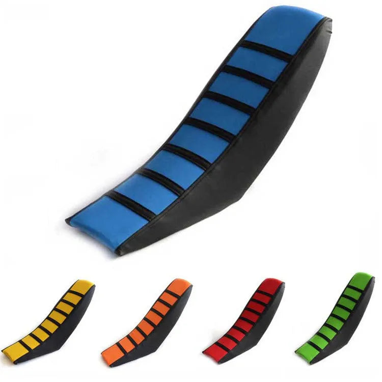 Motorcycle universal anti-slip cushion in PUC artificial leather, available in five colours