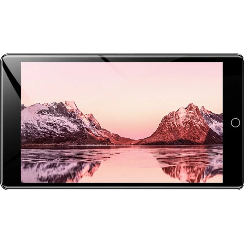 Black Ruizu H1 8GB MP3 MP4 player with 4-inch touch screen showing media interface.
