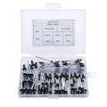 Black metal electric drill rivet gun measuring 173mm long with alloy steel forged head.